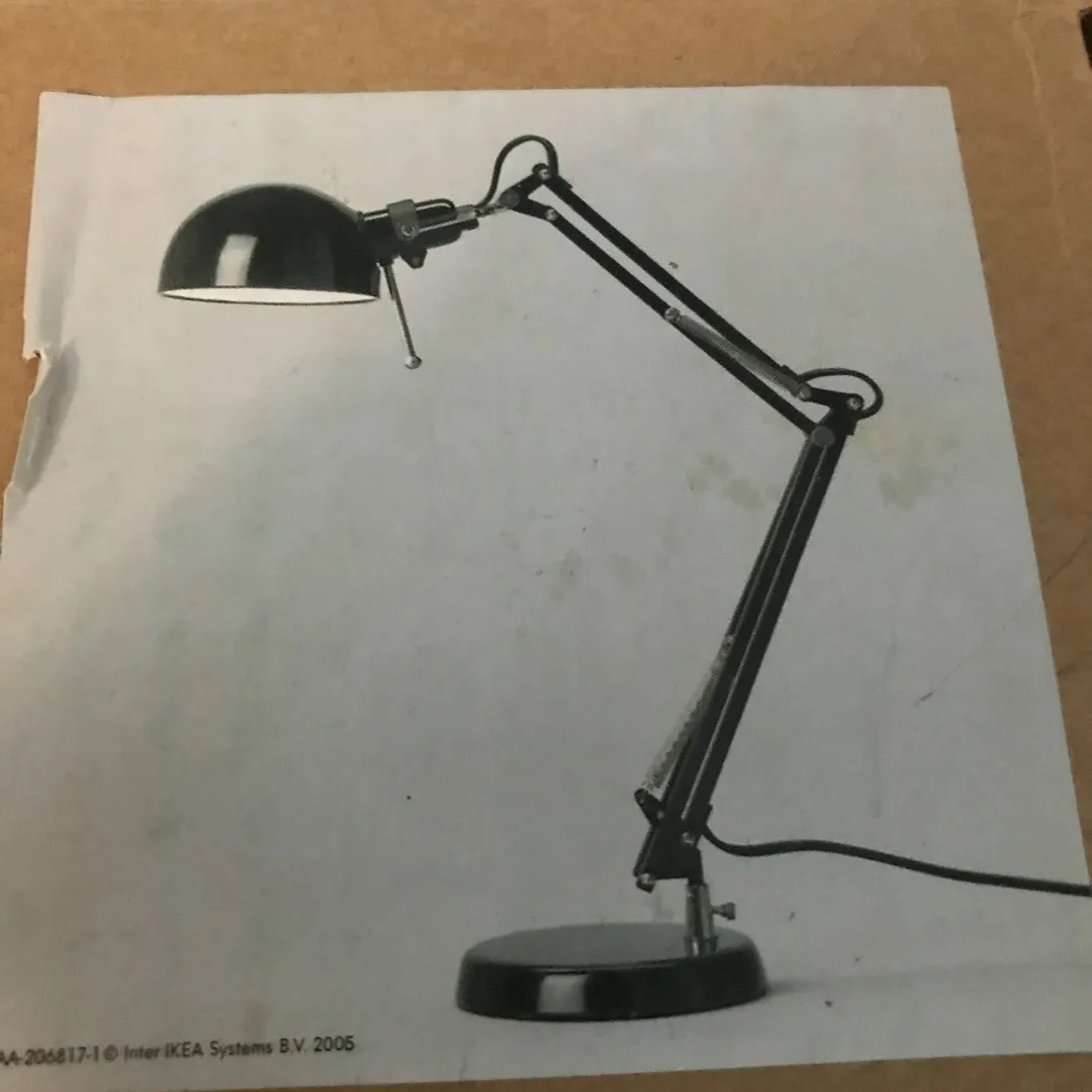 New, In Box - Ikea Forsa Table Lamp photo 1