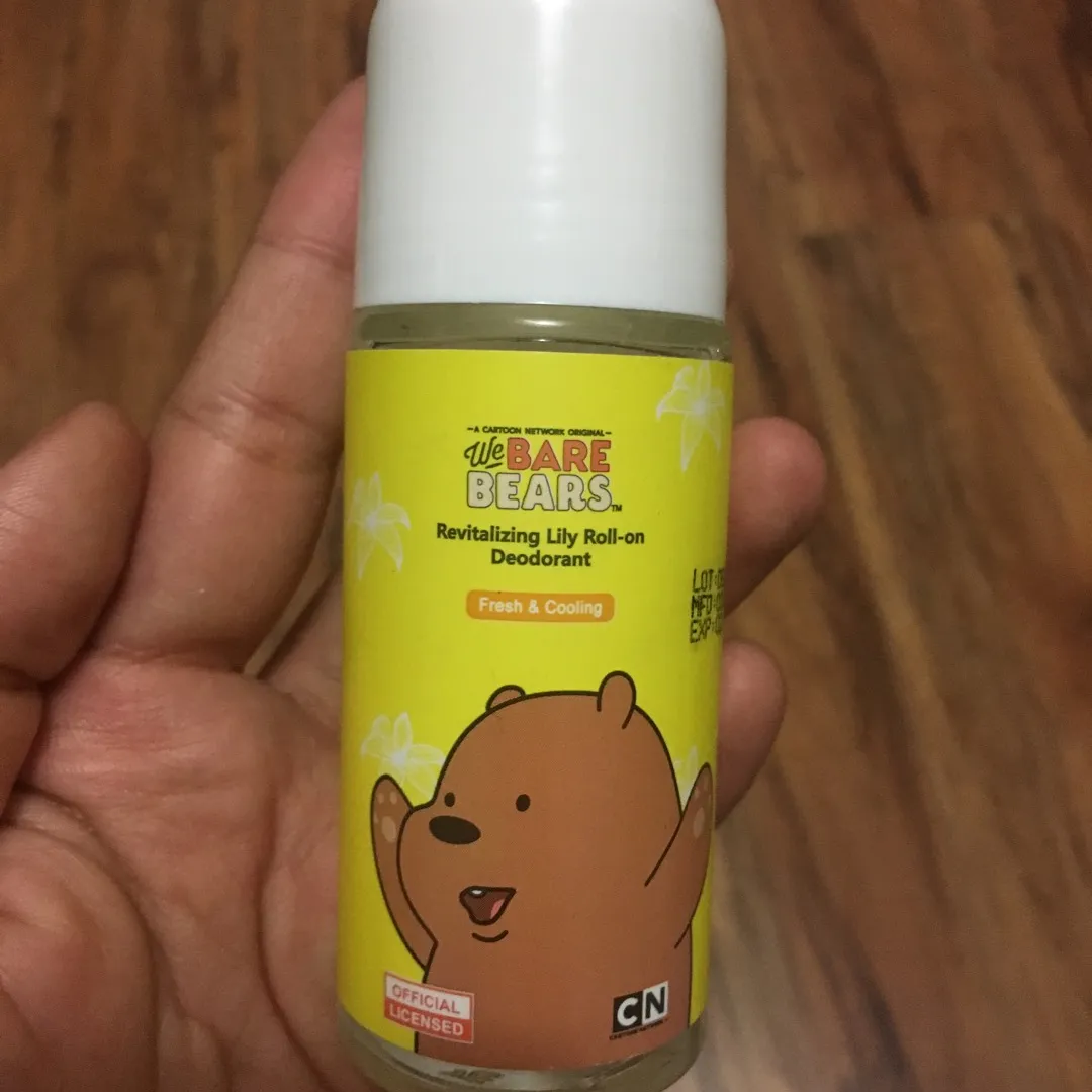 BN We Bare Bears Roll On Deodorant photo 1