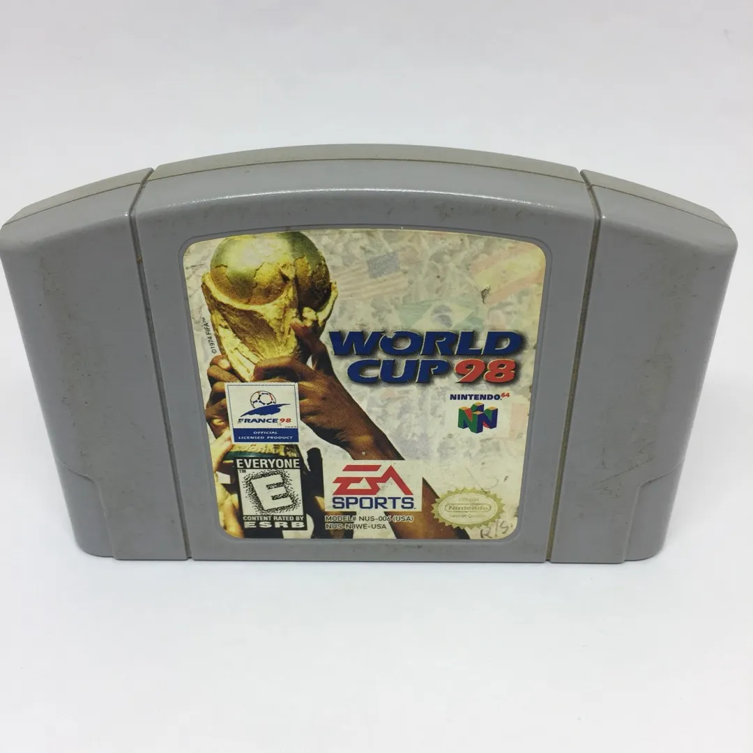 N64 World Cup 98 - Nintendo 64 photo 1