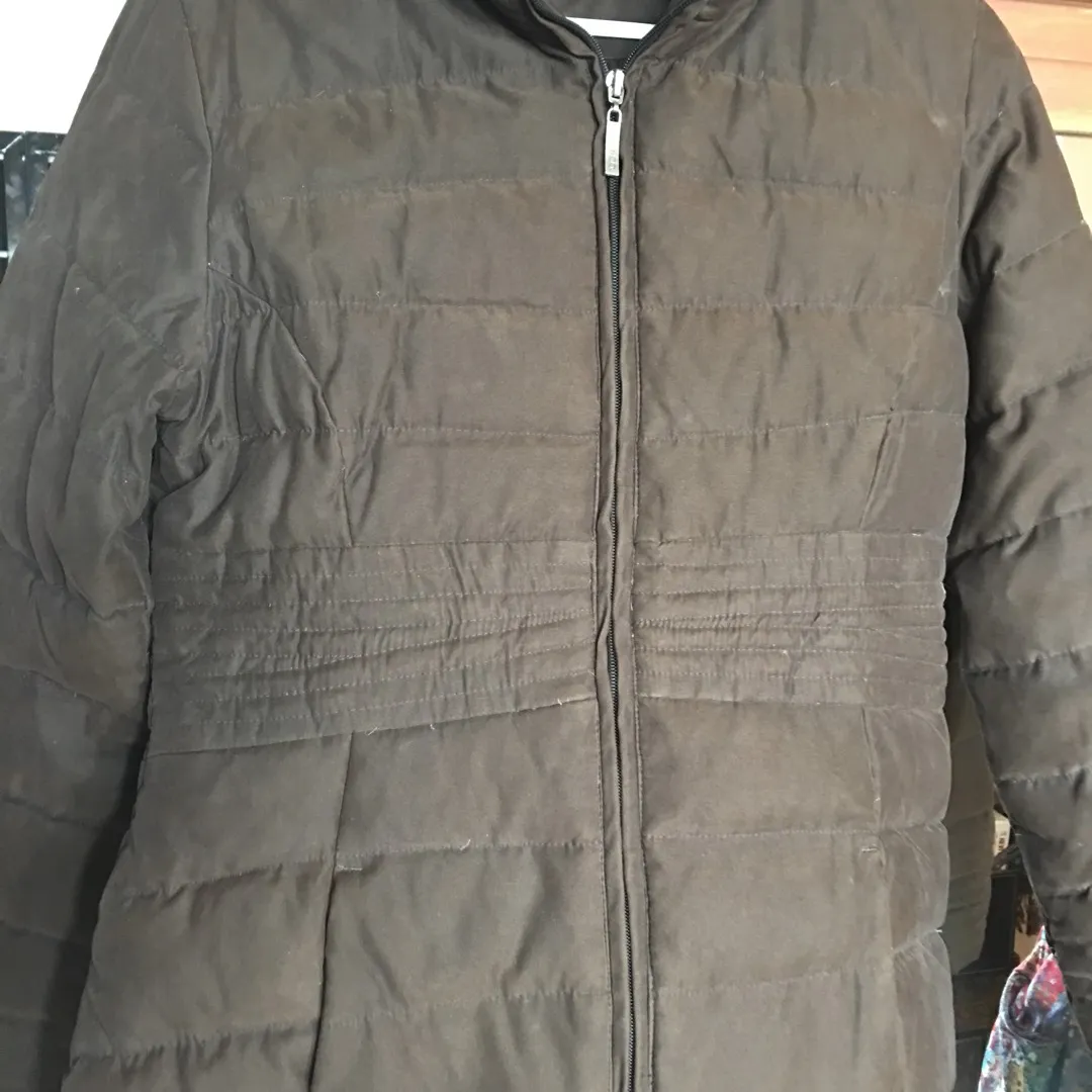 Brown Down Filled Jacket photo 1