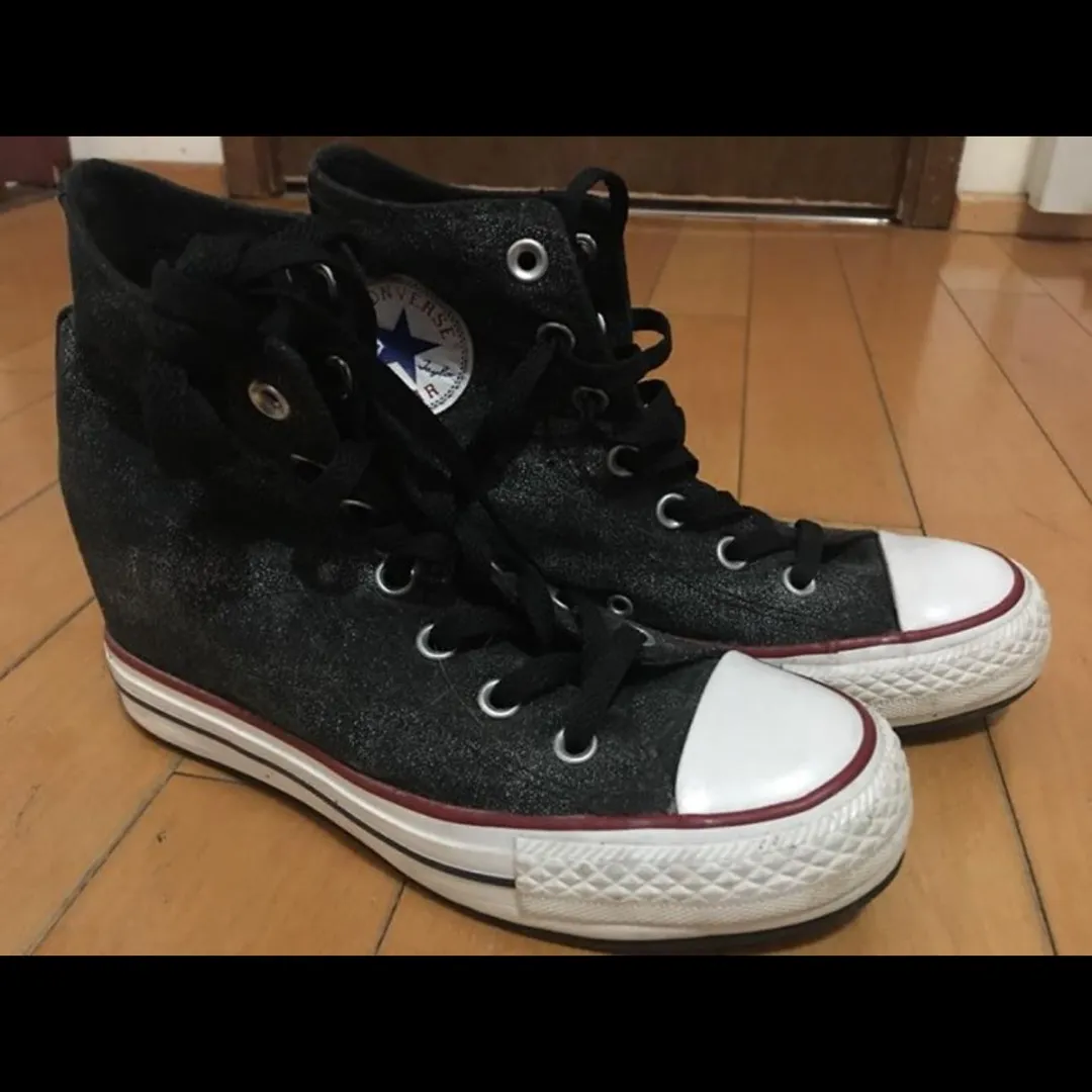 Converse Hightop Wedge Shoes photo 1
