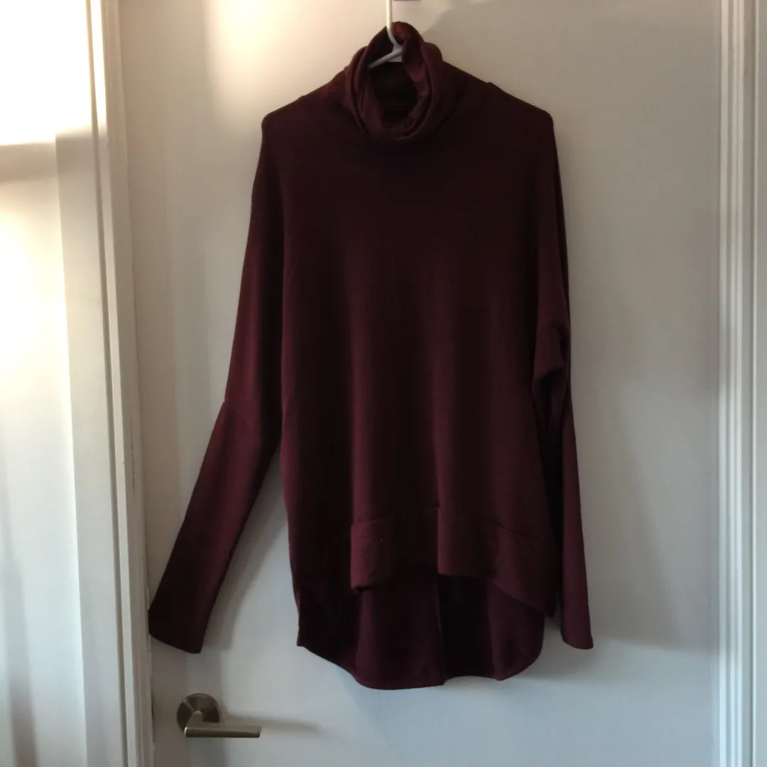 Burgundy Sweater photo 1