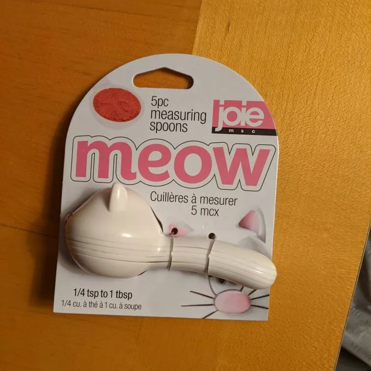 Cat Measuring Spoon Set photo 1