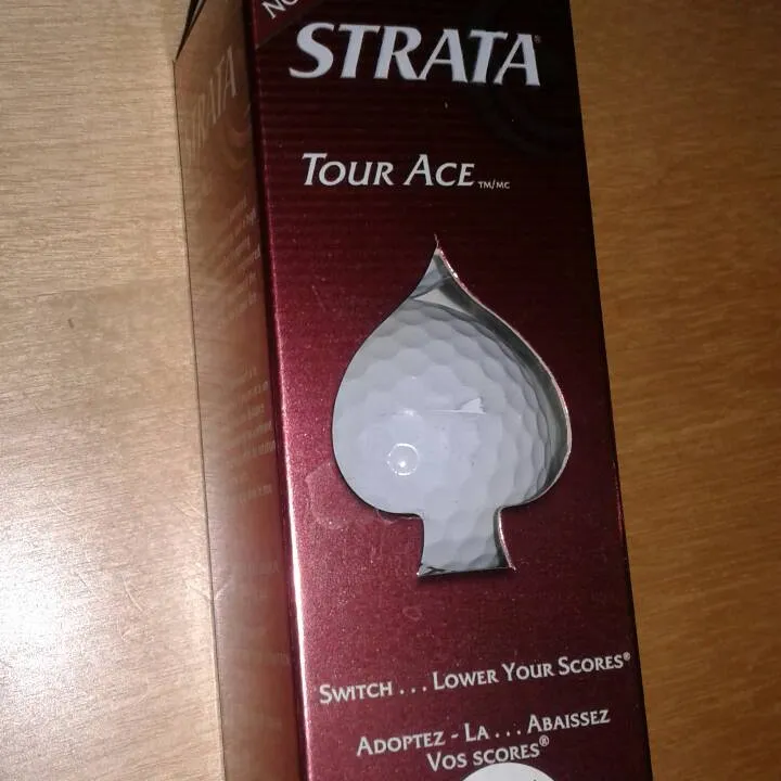 Strata Golf Balls Bnib photo 1