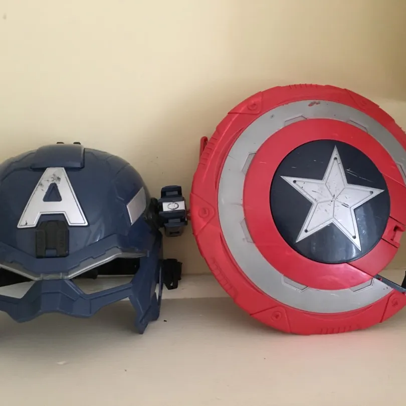 Captain America Mask And Shield photo 1