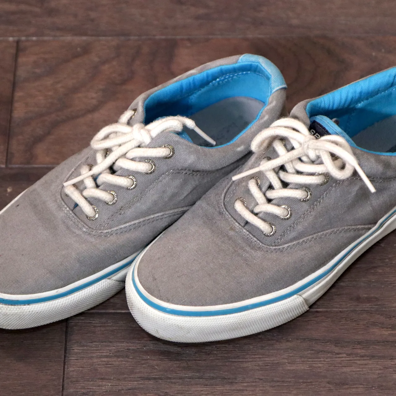 Sperry Top-Sider grey boat shoes photo 1