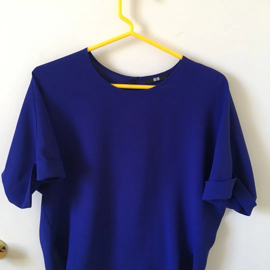 Royal Blue Uniqlo Shirt - Women’s XS photo 1