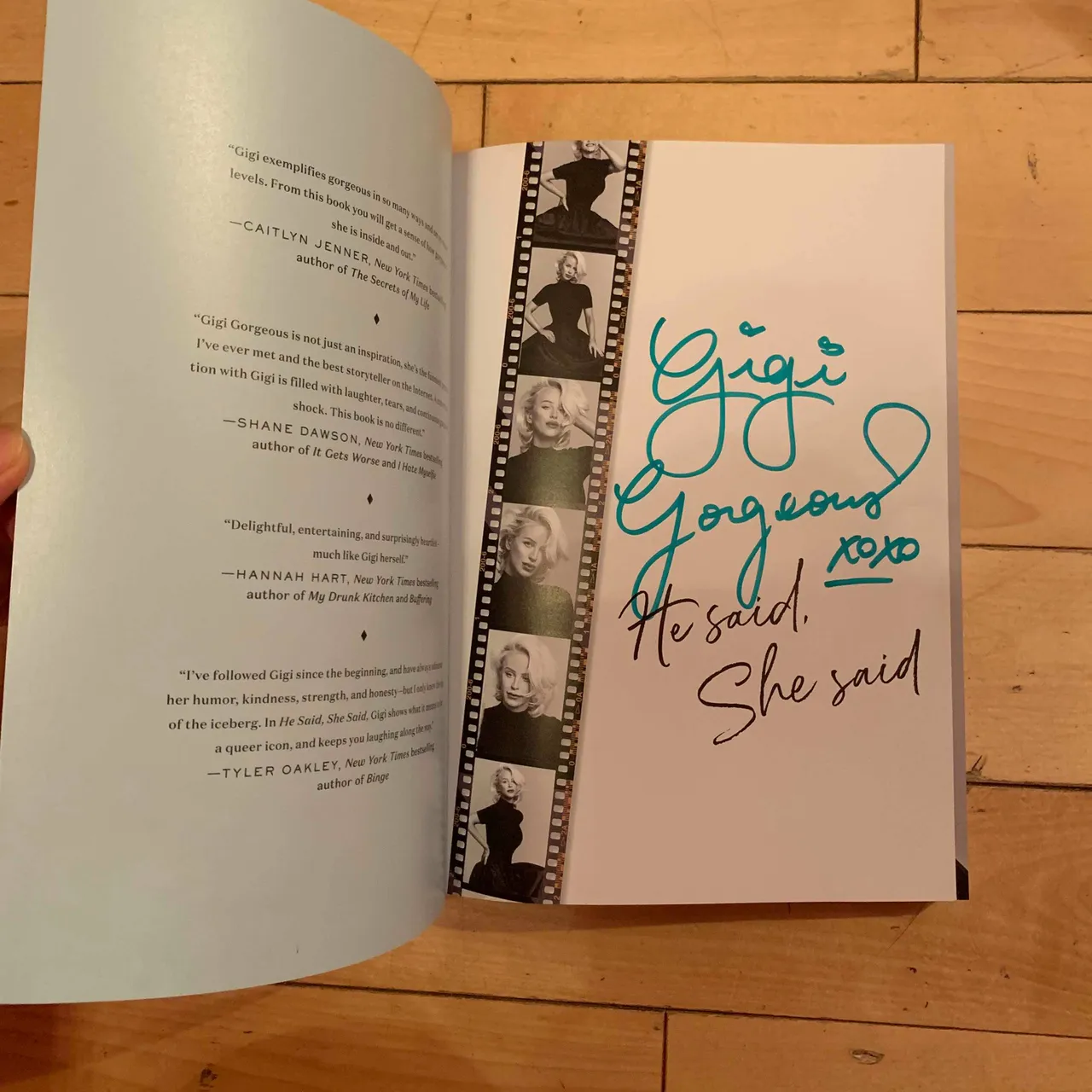 Gigi Gorgeous's new book- signed! photo 1