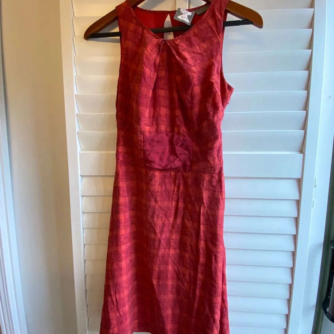 Anthropologie Silk Dress, Size 0 photo 1