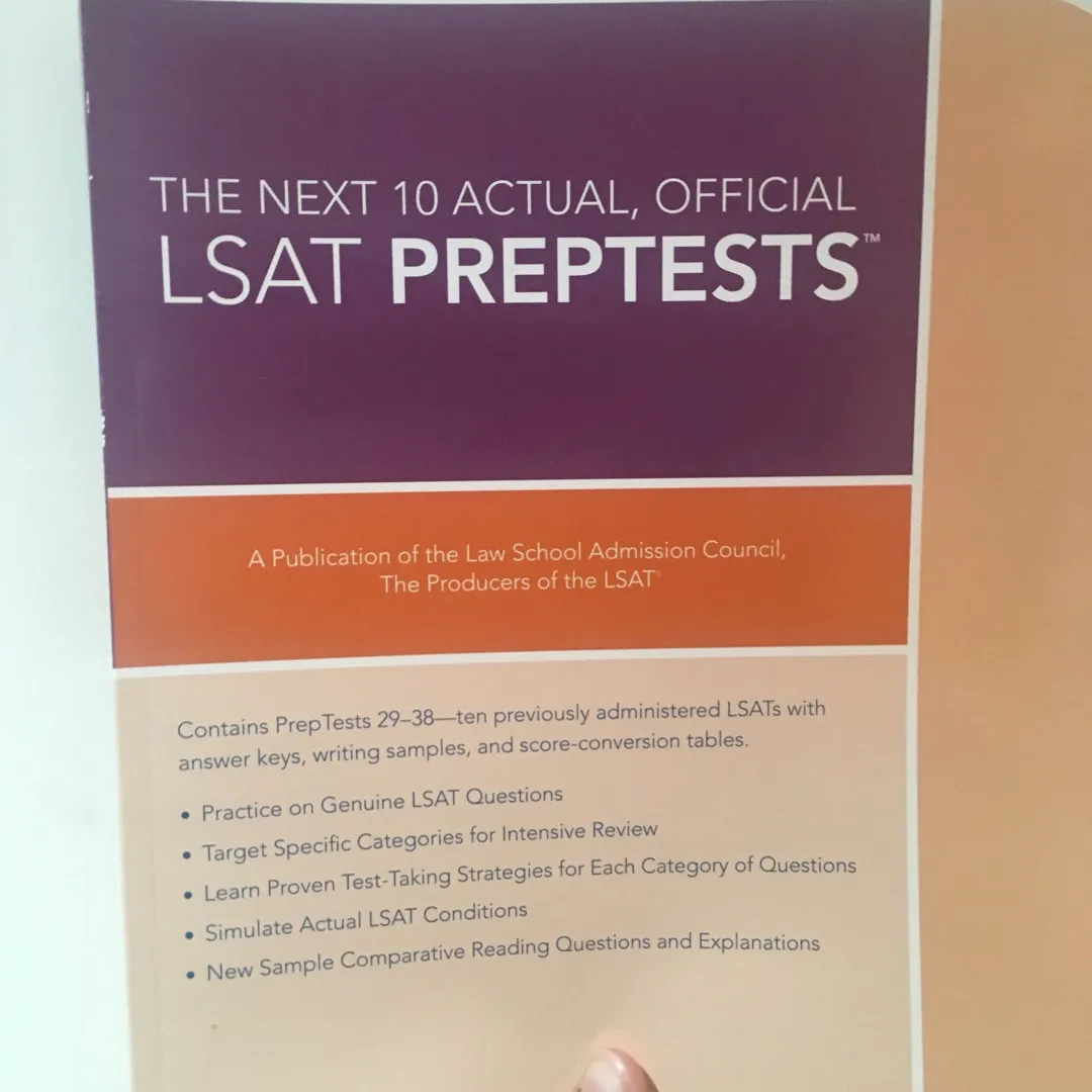 Brand New LSAT Practice Tests photo 1