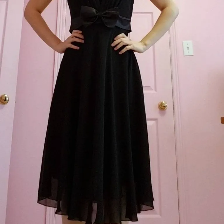 Black Evening Dress photo 1