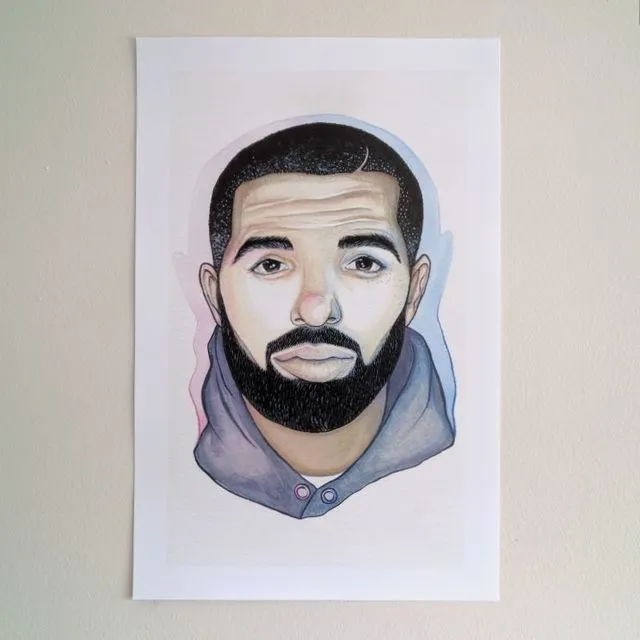 Large Drake Print photo 1