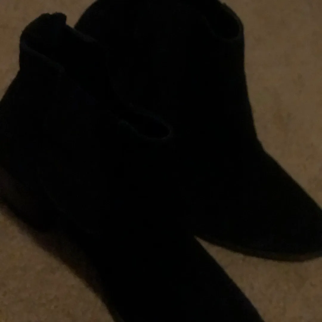 Black Suede Boots photo 1