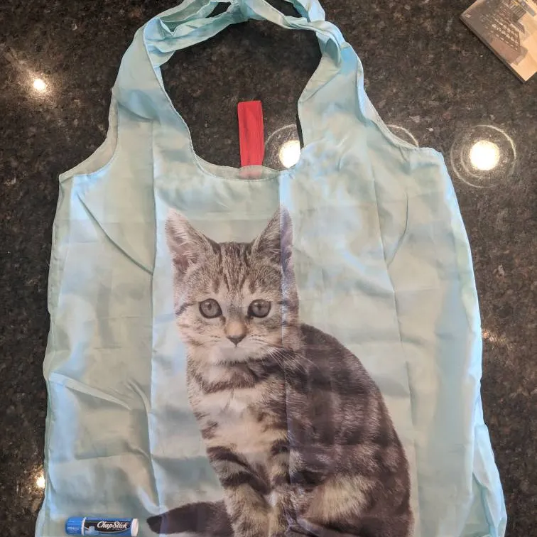Foldable Kitty Shopping Bag photo 1