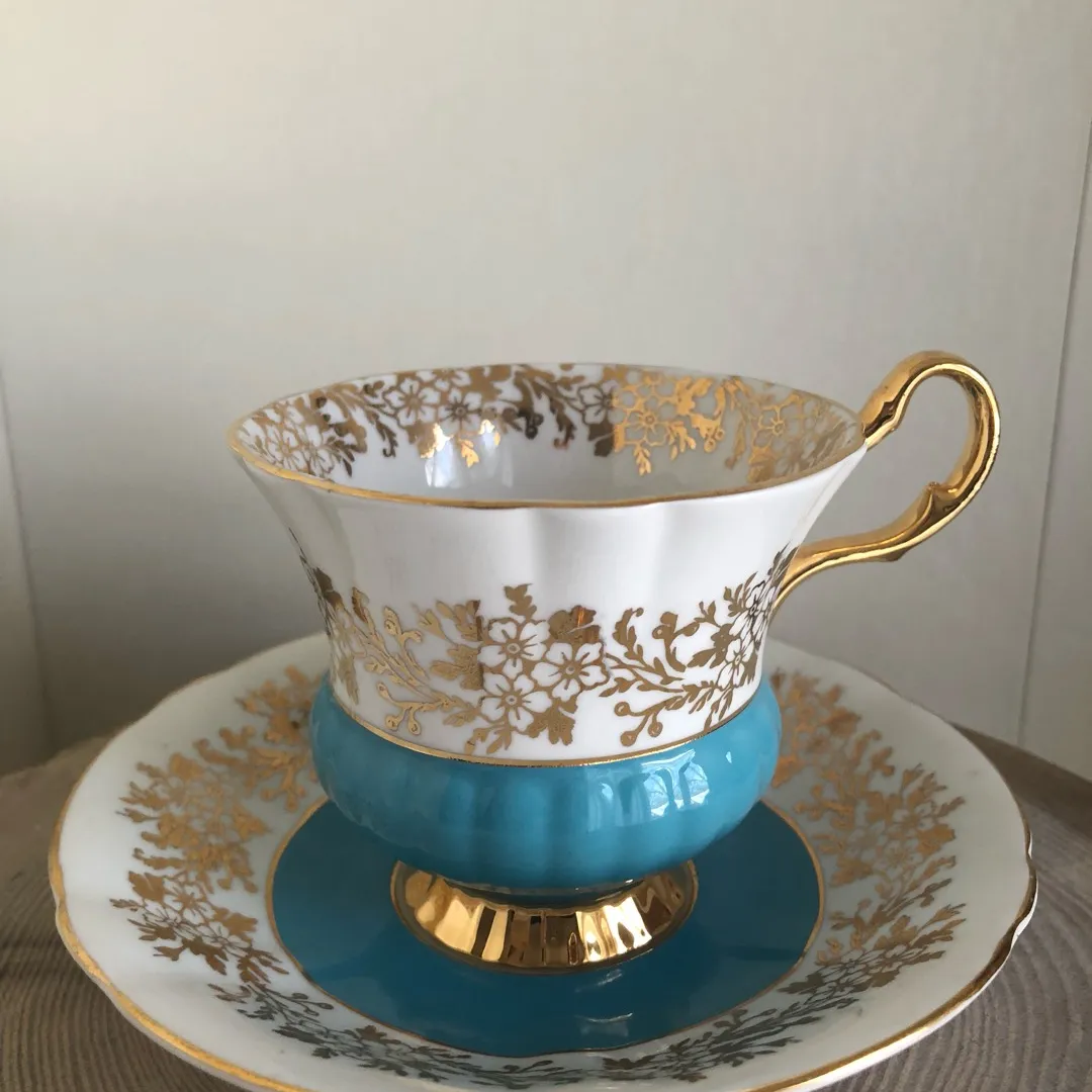Vintage Teacup & Saucer photo 1