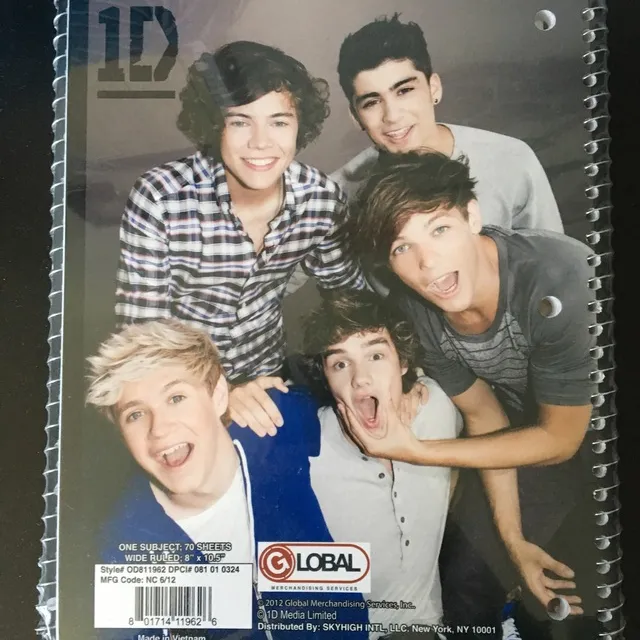 One Direction Notebooks photo 3