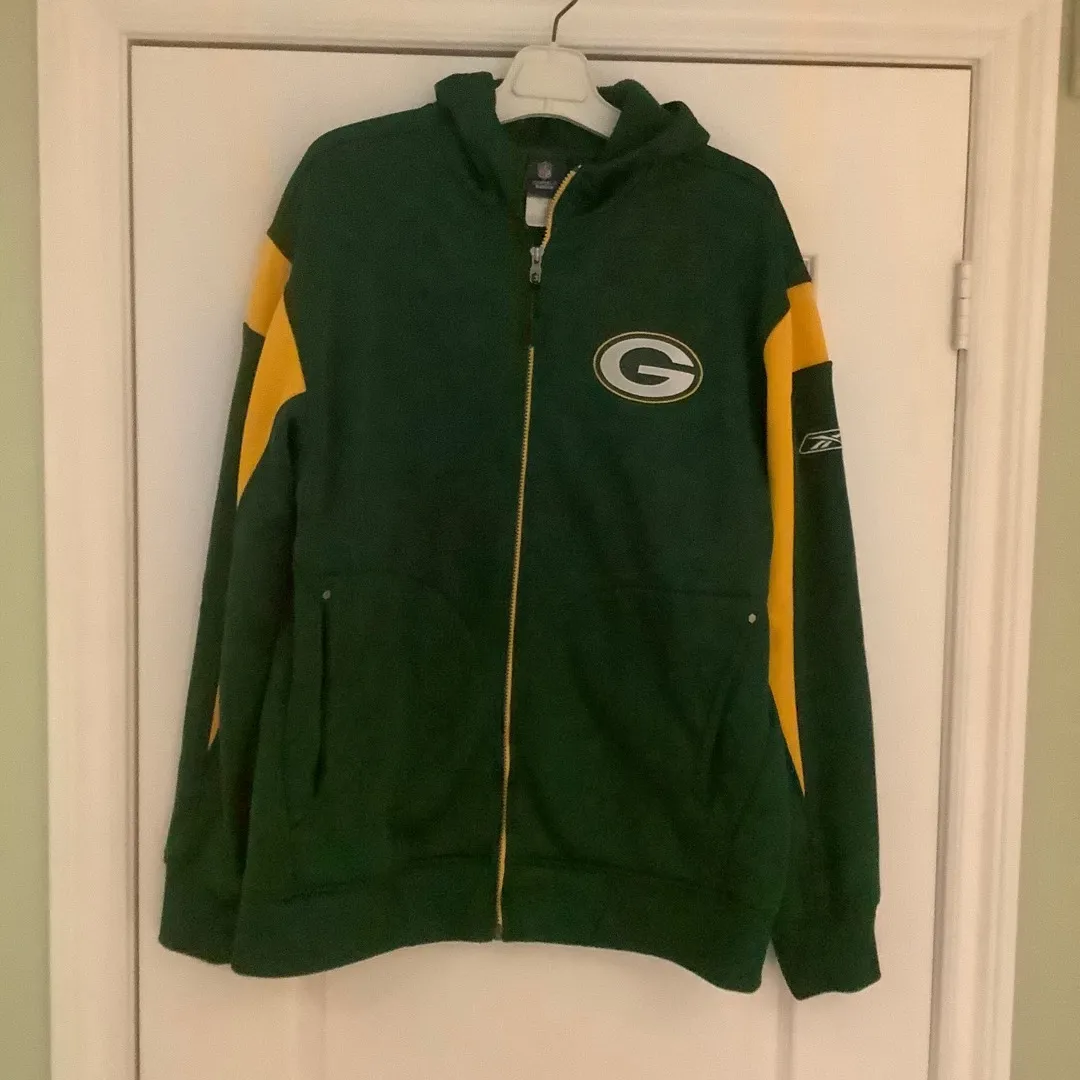 Green Bay Packers Thermal Zipped Hoodie photo 1