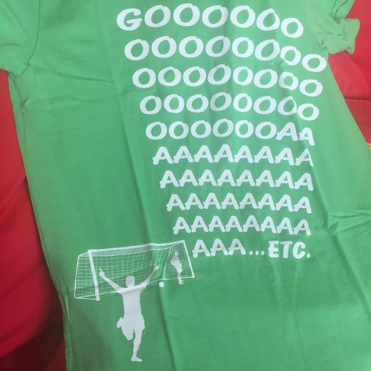Extra Small Funny Soccer Graphic Tee photo 3