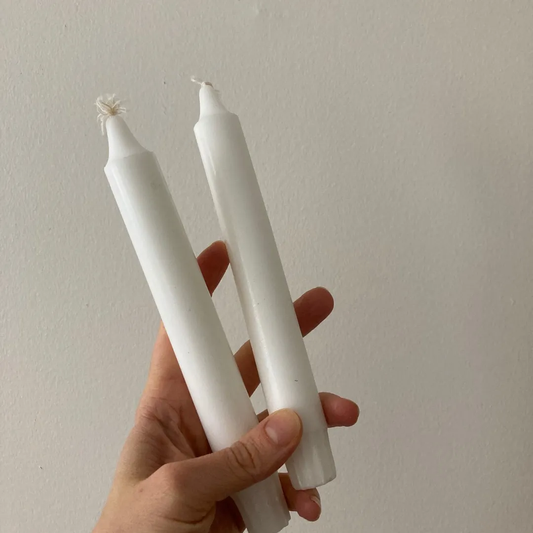 White Soy Candle Sticks photo 1