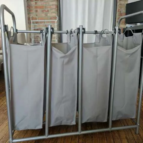 Laundry Basket With 4 Removable Bags photo 1
