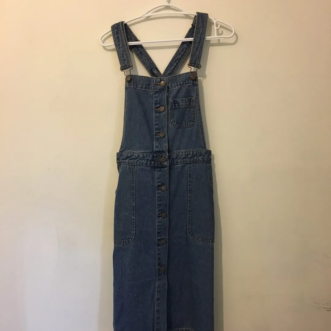 Overall Jean Dress photo 1