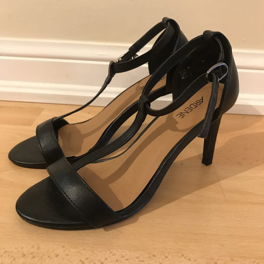 Black Sandal Heels photo 1