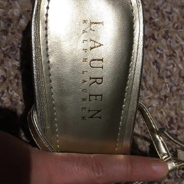 Ralph Lauren Sling Sandal Size 6 1/2 M photo 4