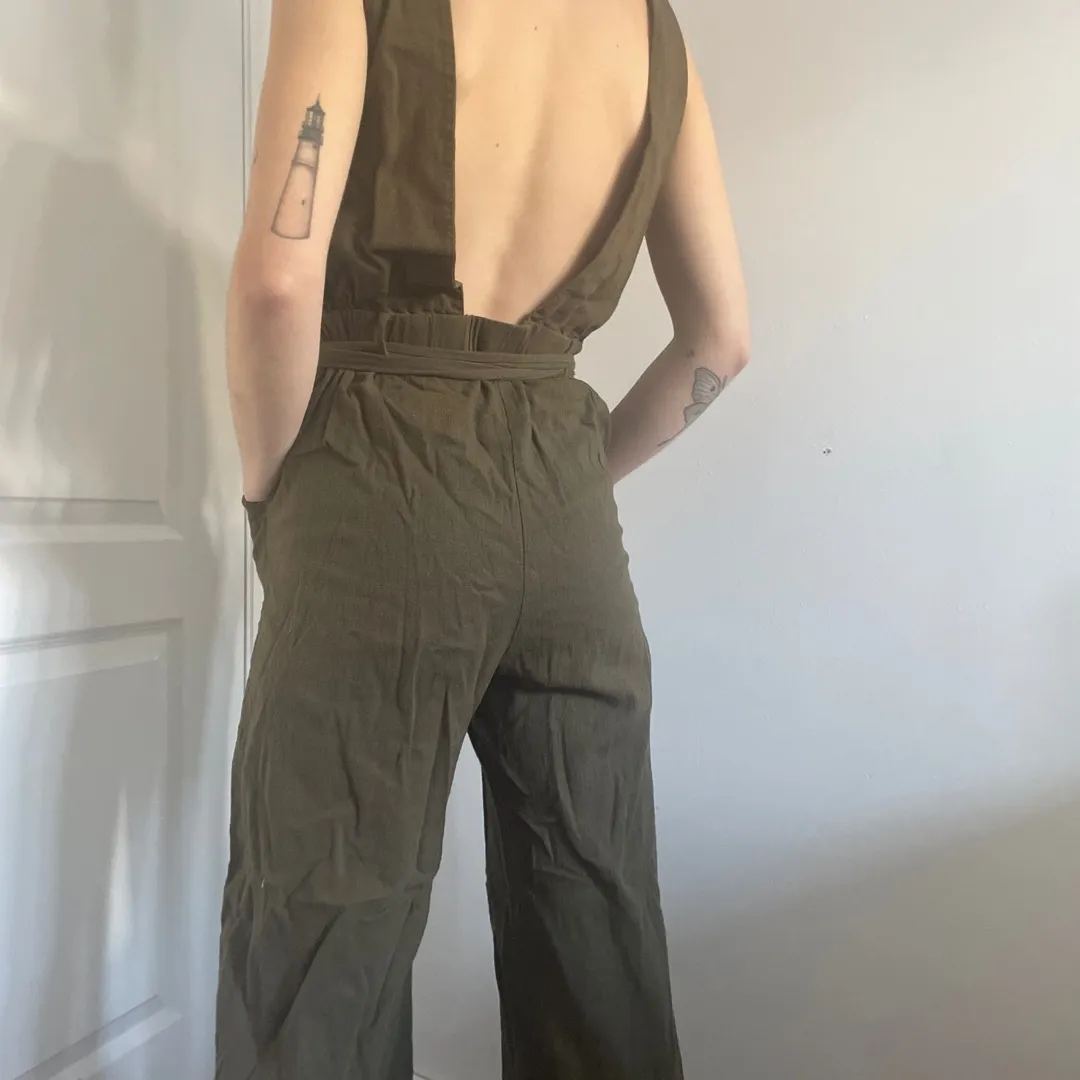 Olive Green Jumpsuit photo 1