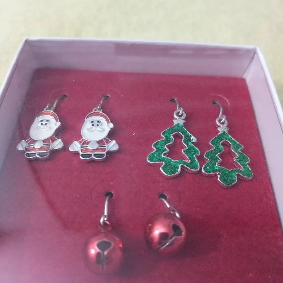 Christmas Earrings Set photo 1