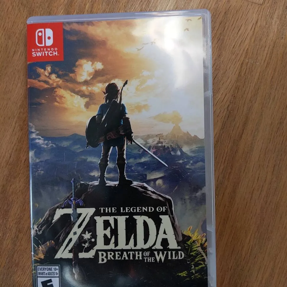 Nintendo Switch The Legend Of Zelda Breath Of The Wild photo 1