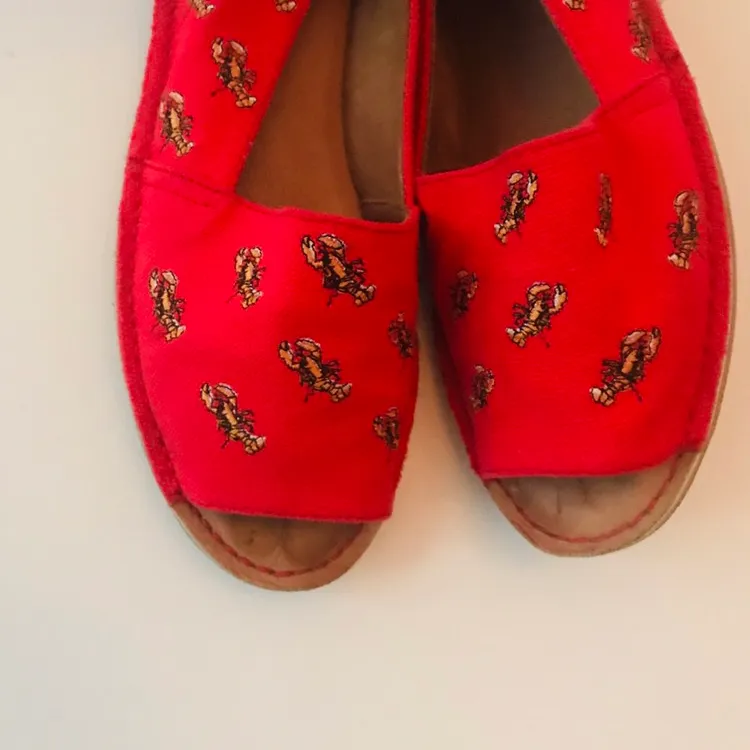Coach Lobster Peep Toes photo 5