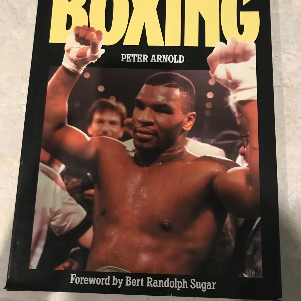 Mike Tyson hardcover book photo 1