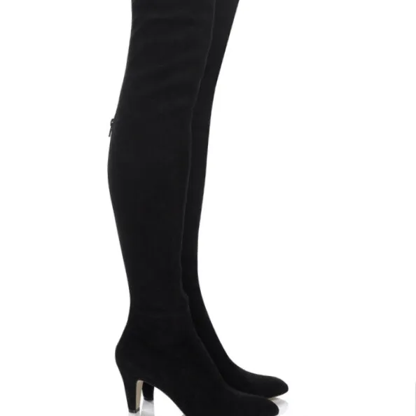 BRIAN ATWOOD Jamie Suede Boots Thigh High 36.5 6.5 photo 1