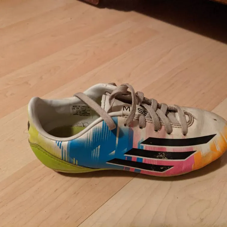 FREE - Messi Soccer Cleats, Kids 10 (I Think) photo 1