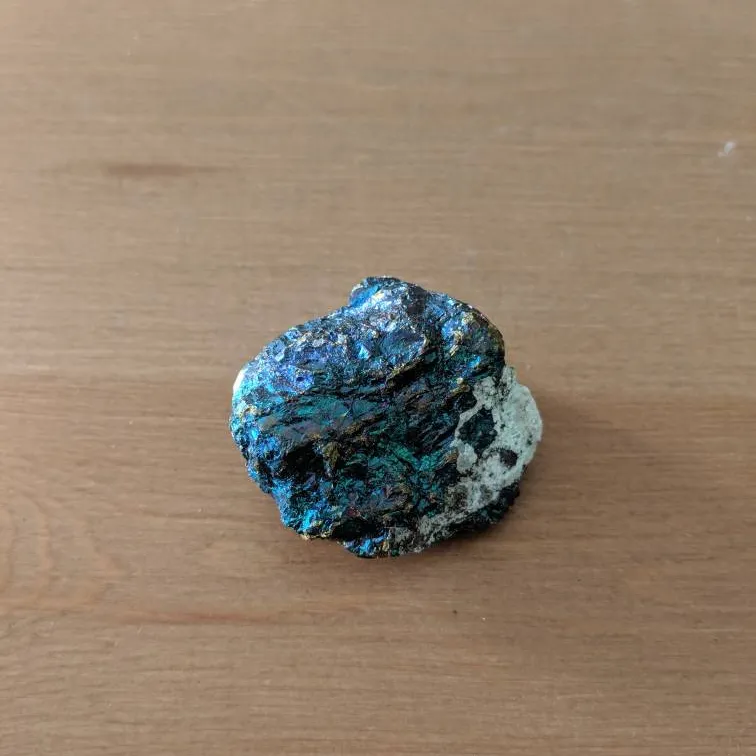 Little Metallic Blue Rock photo 1
