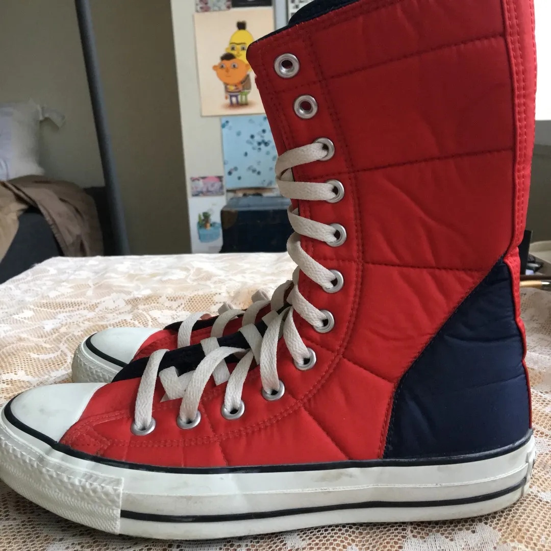 Brand New Brand New Unique Converse All Star Shoes  Size 8-8.5 photo 1