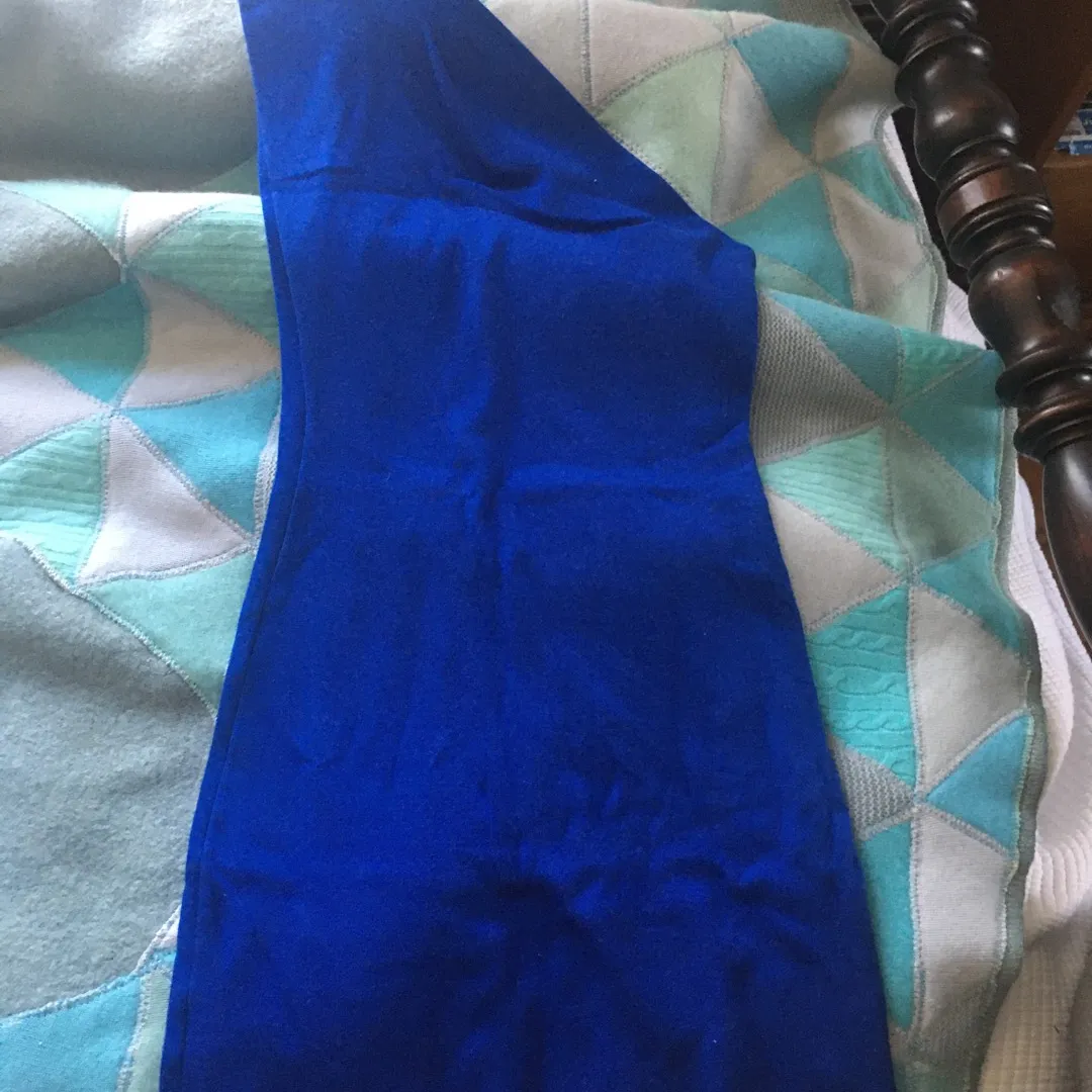 American Apparel Size Xs-s Blue Dress photo 1