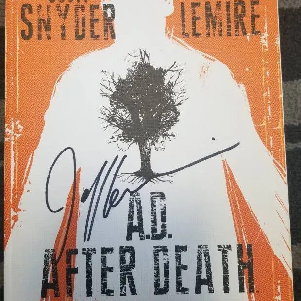 After Death Book 1&2 (Book 1 Signed By Jeff Lemire) photo 1