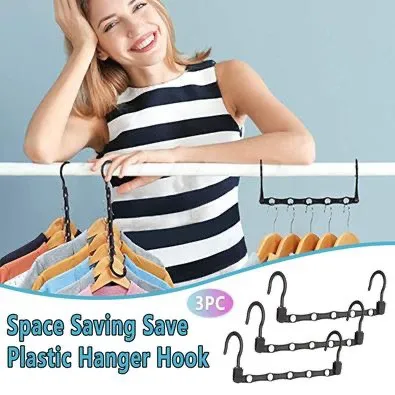 3X Brand New Clothes Hangers Organizers photo 1