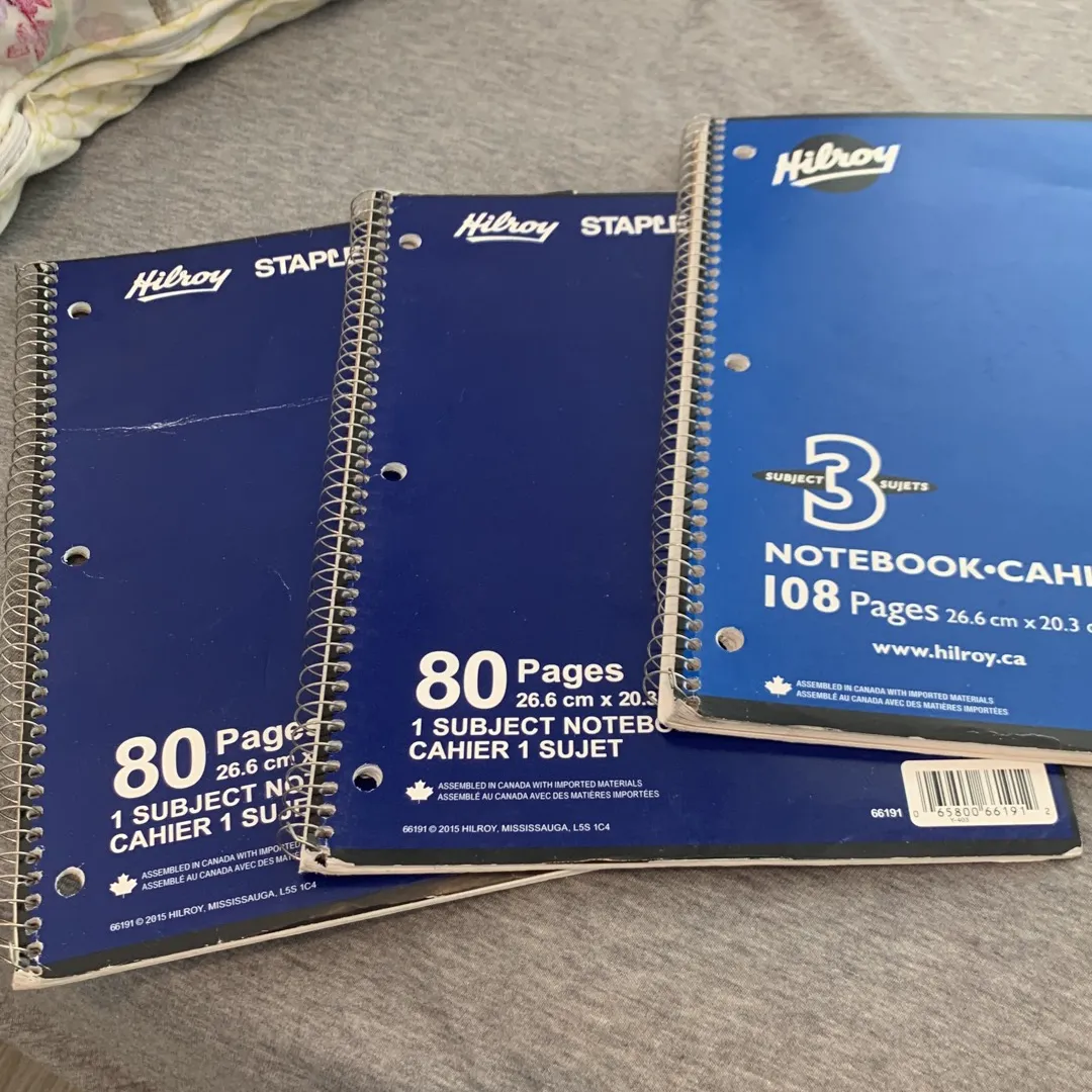 3 Notebooks photo 1