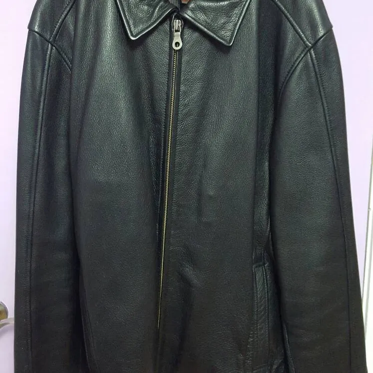 Black Leather Jacket photo 1