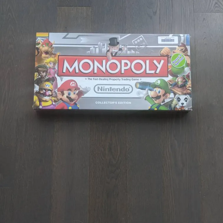 BNIB Nintendo Monopoly photo 1
