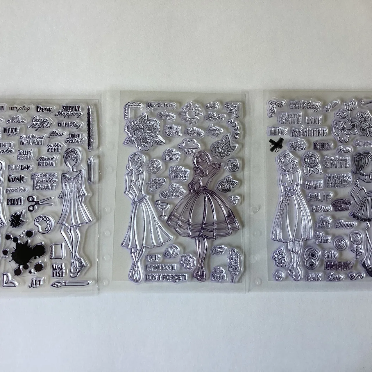 Doll/Dress up Themed Clear Stamps photo 6