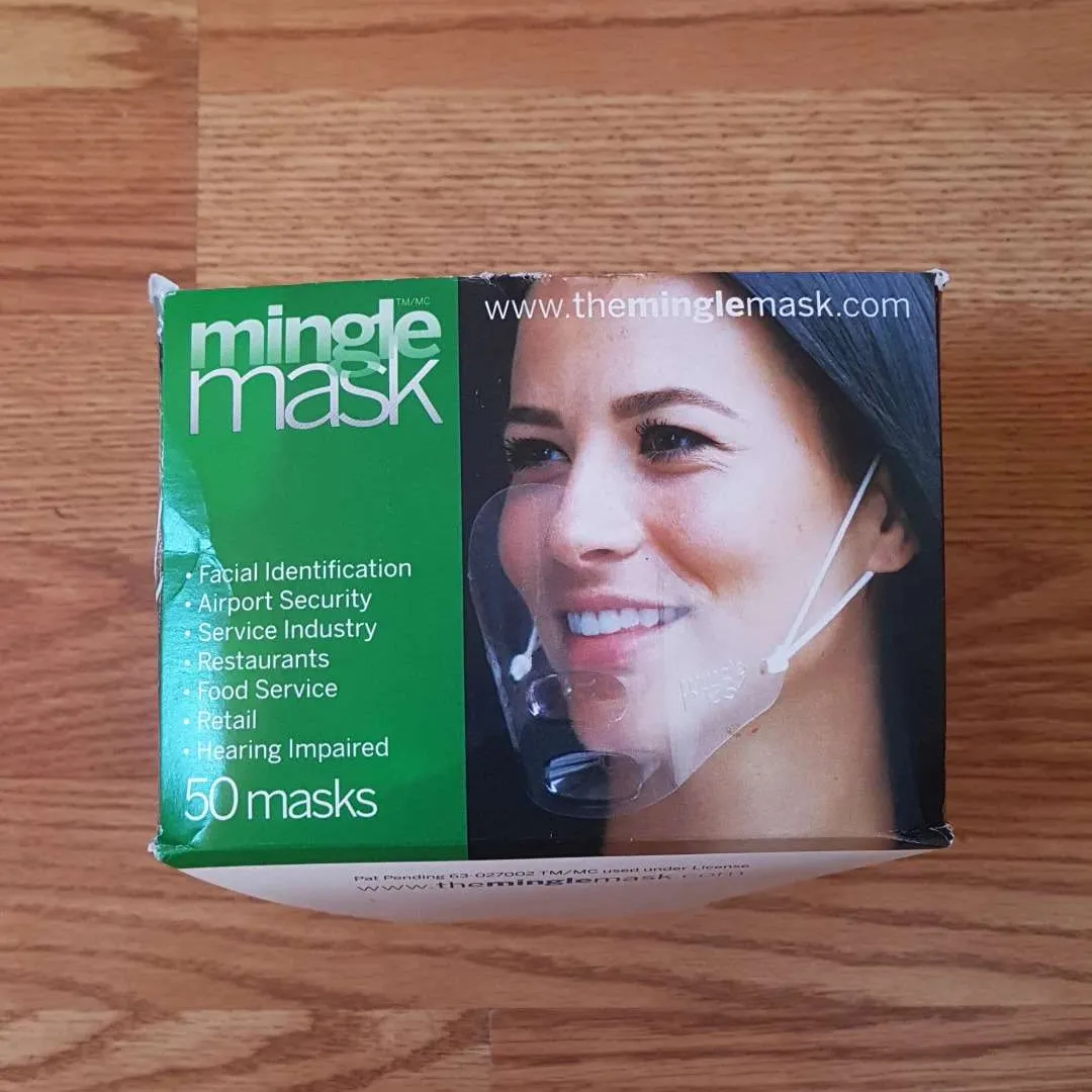 Box of 50 Mingle Masks photo 1