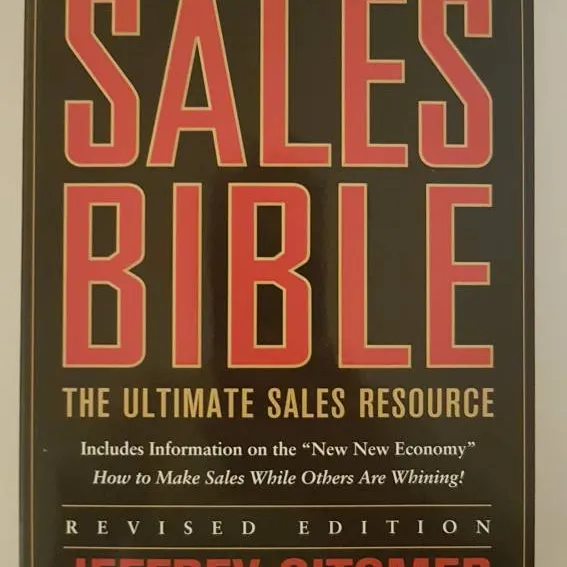 Book: The Sales Bible The Ultimate Sales Resource photo 1