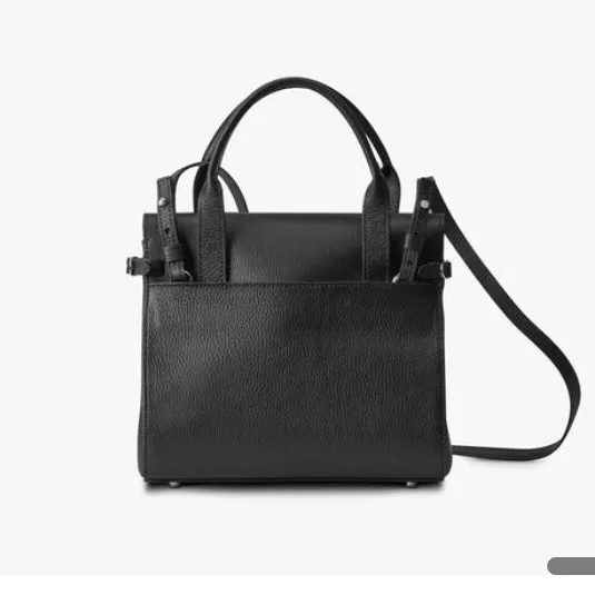 Shinola Black Leather Handbag photo 3