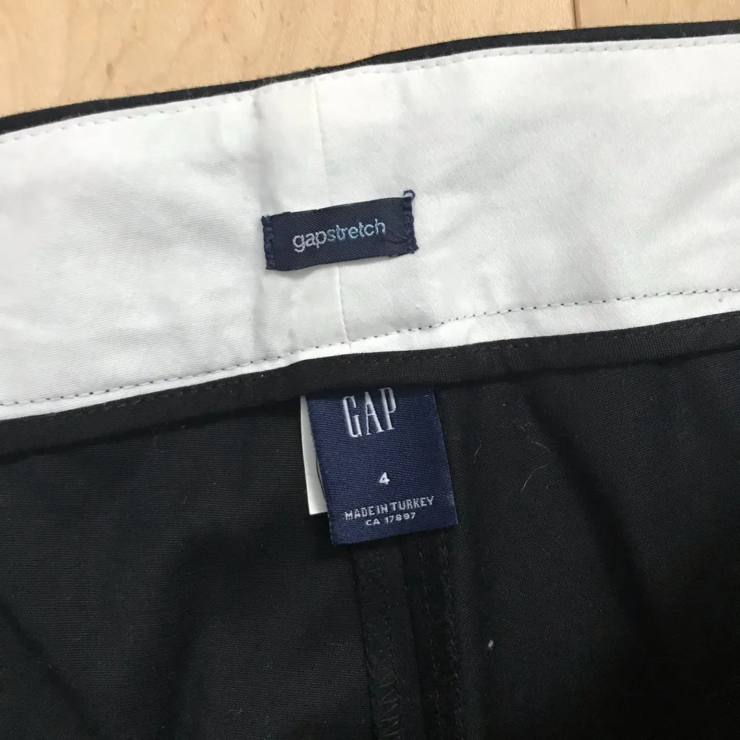 Gap Black Trouser Pants photo 4