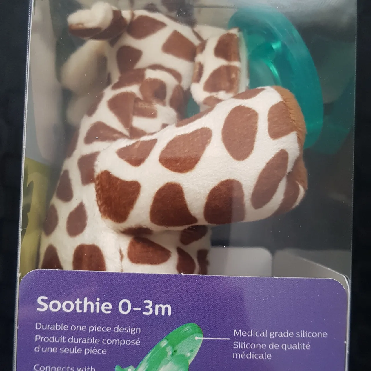 Soothie Snuggle Pacifier Holder with Detachable Pacifier  photo 5