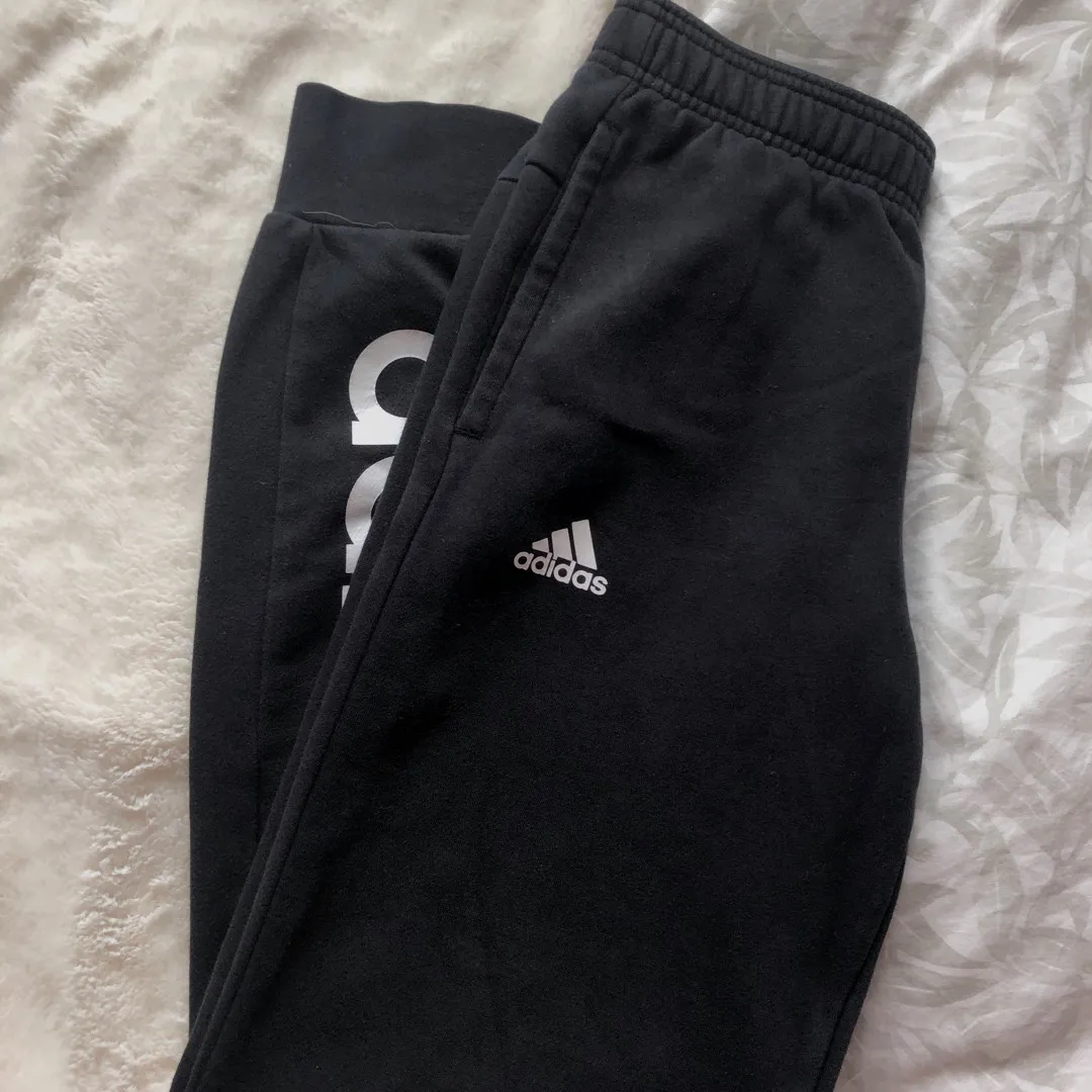 Black Adidas Jogger Sweatpants photo 1
