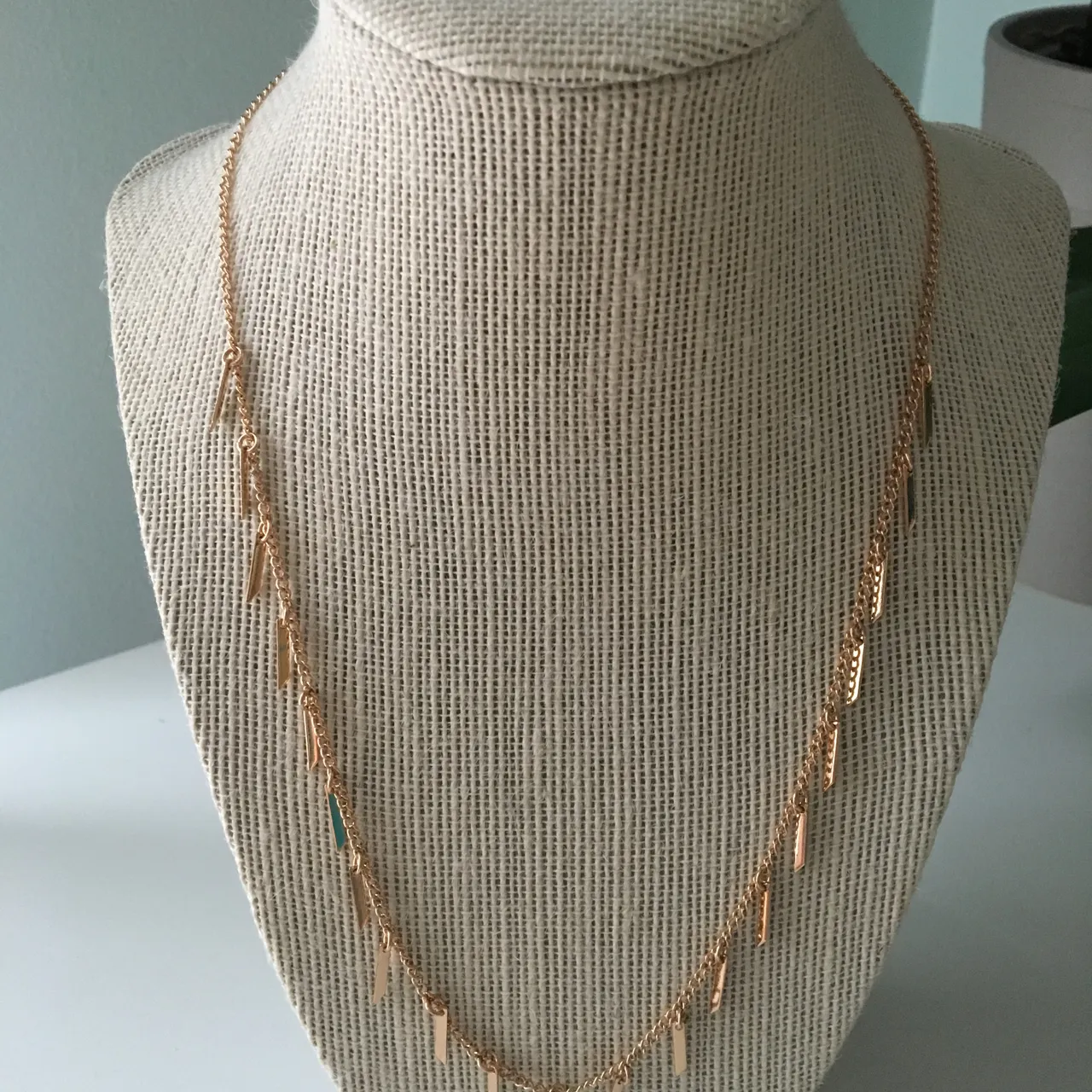 Delicate Rose 'Gold' Necklace photo 1